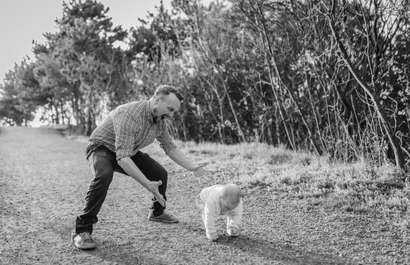 Man with Toddler